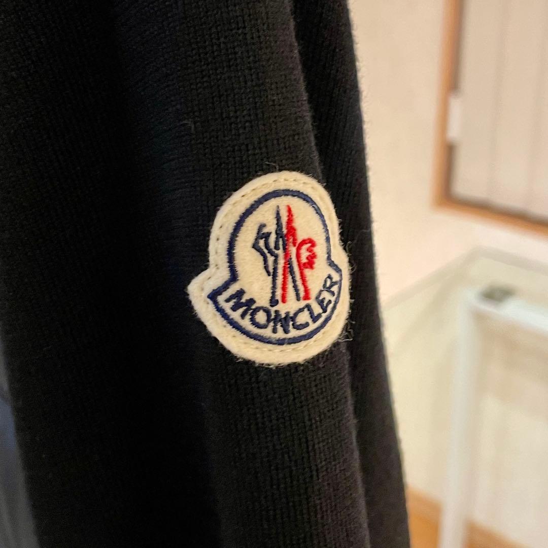 【国内正規品】MONCLER 銀座店購入 レディース ニットダウン ブラックXS