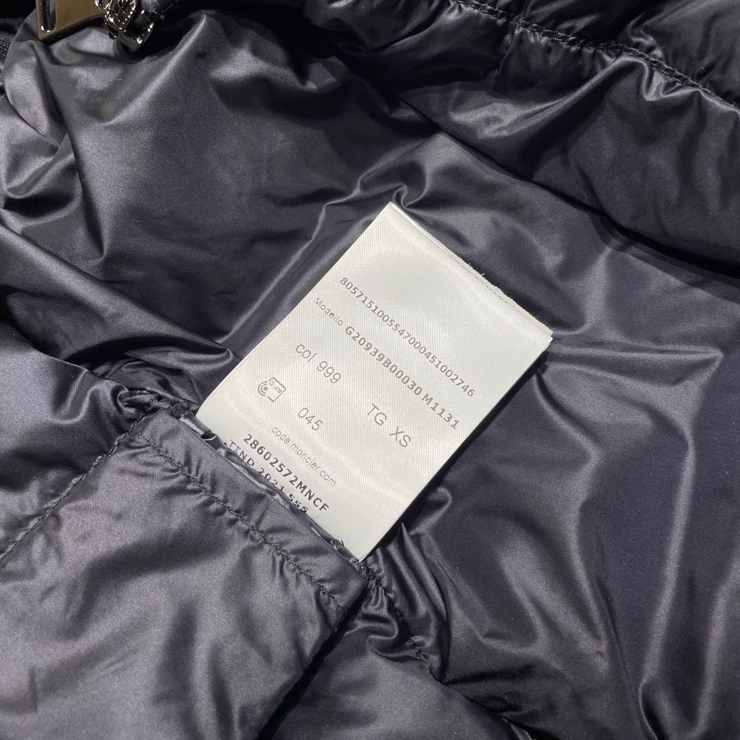 【国内正規品】MONCLER 銀座店購入 レディース ニットダウン ブラックXS