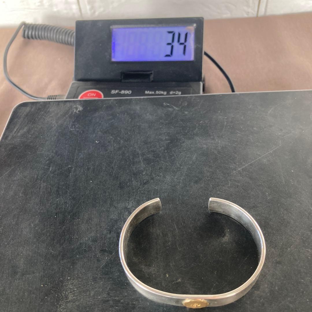 ゴローズ　goro's 平打ちブレス　Mサイズ