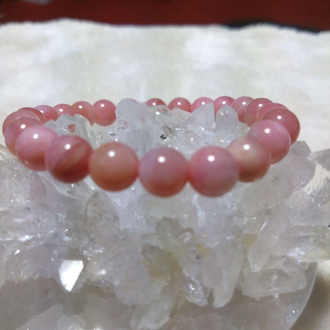 ピンクオパールブレスレット