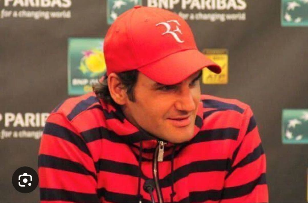 フェデラー　キャップ　赤、青セット　NIKE製レア