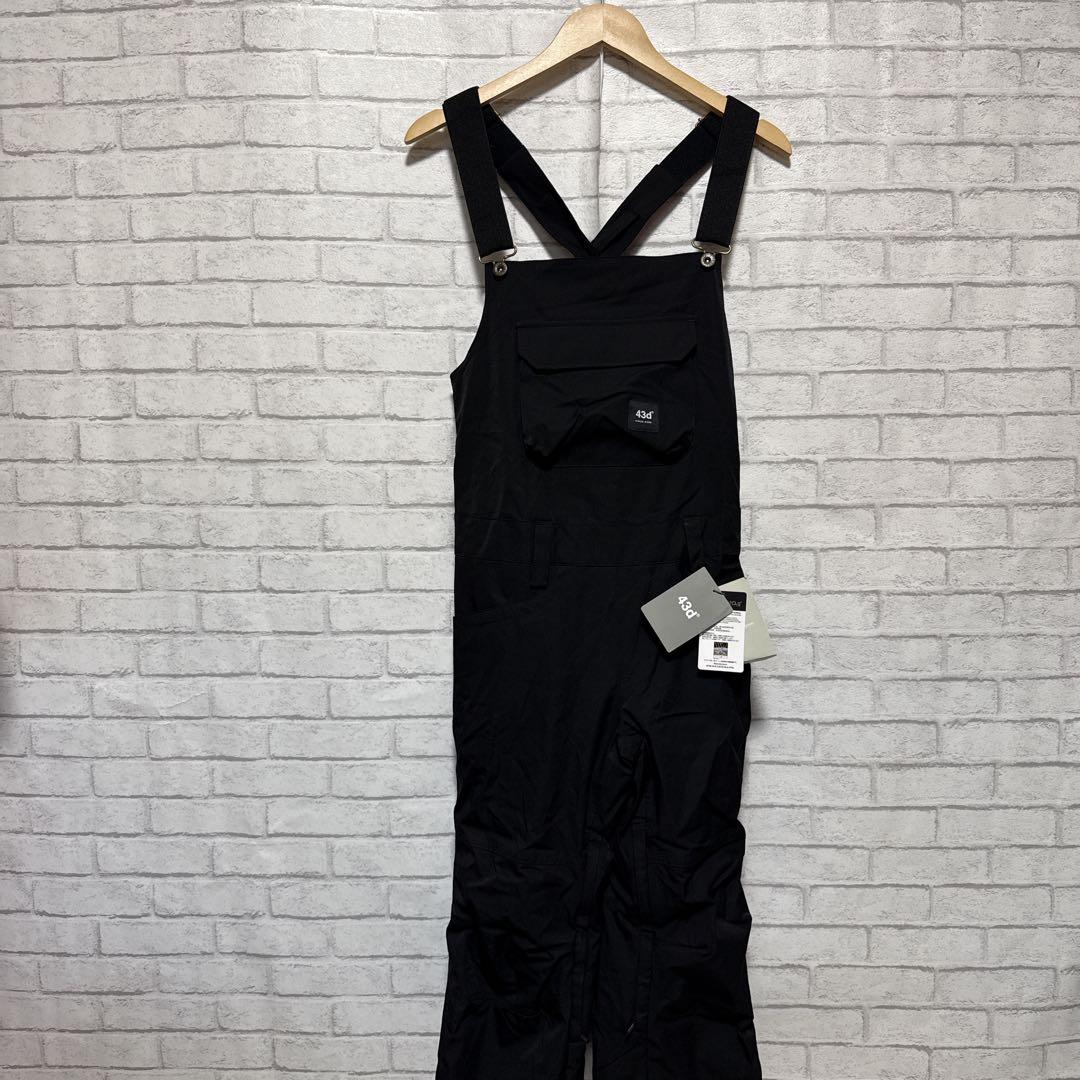 新品未使用43d スノーボード ウェア ビブパンツ M 蓄熱 中綿 フレサーモ