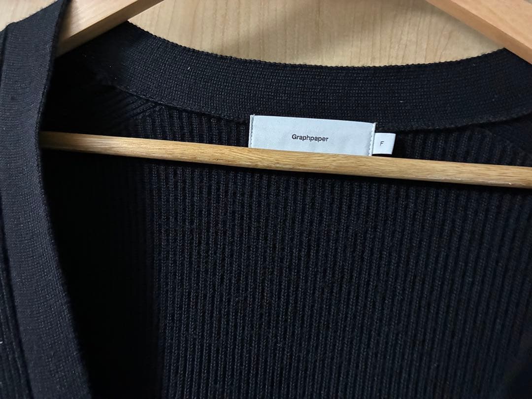 Graphpaper High Density Cardigan サイズ:F