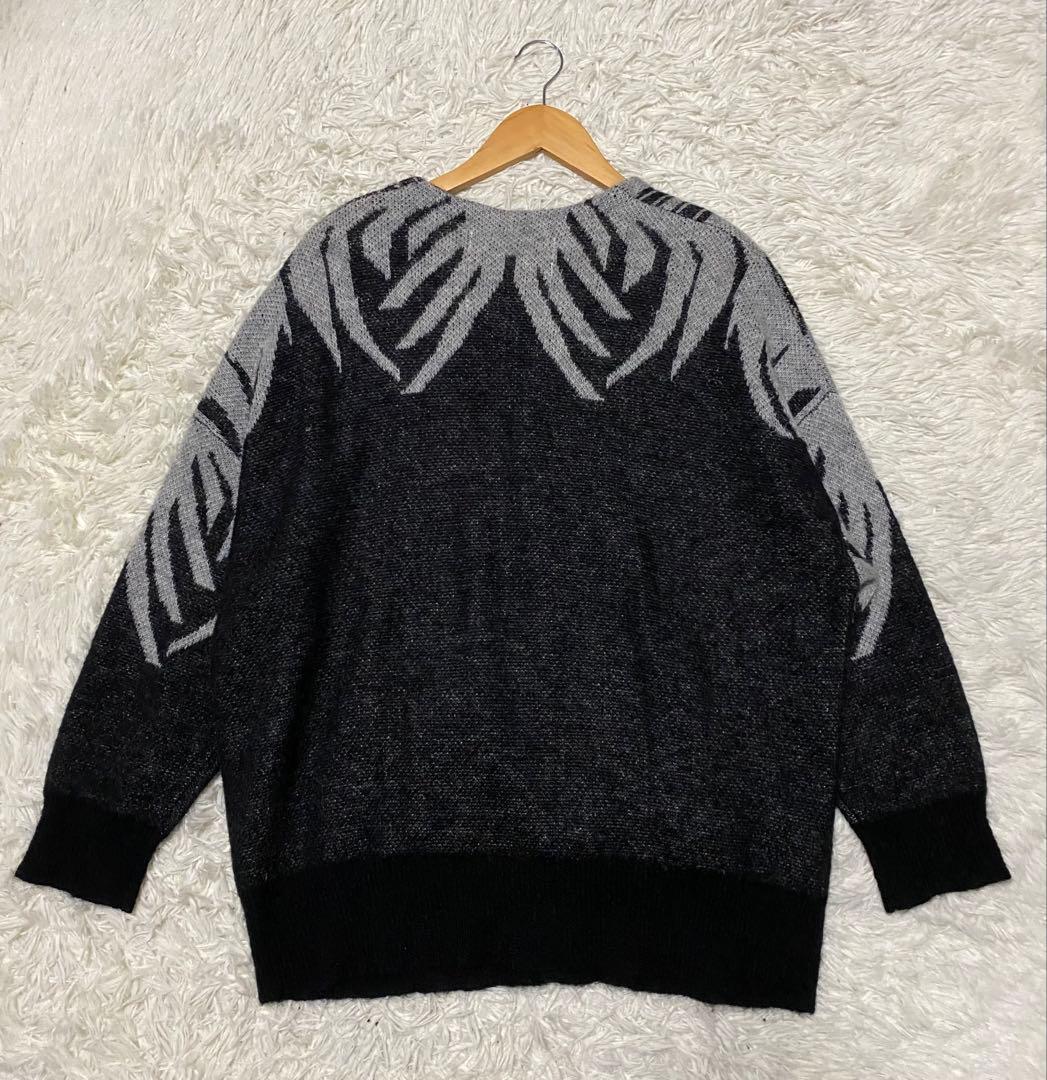 【定価44000円】DAIRIKU 23ss レオパード モヘアカーディガン