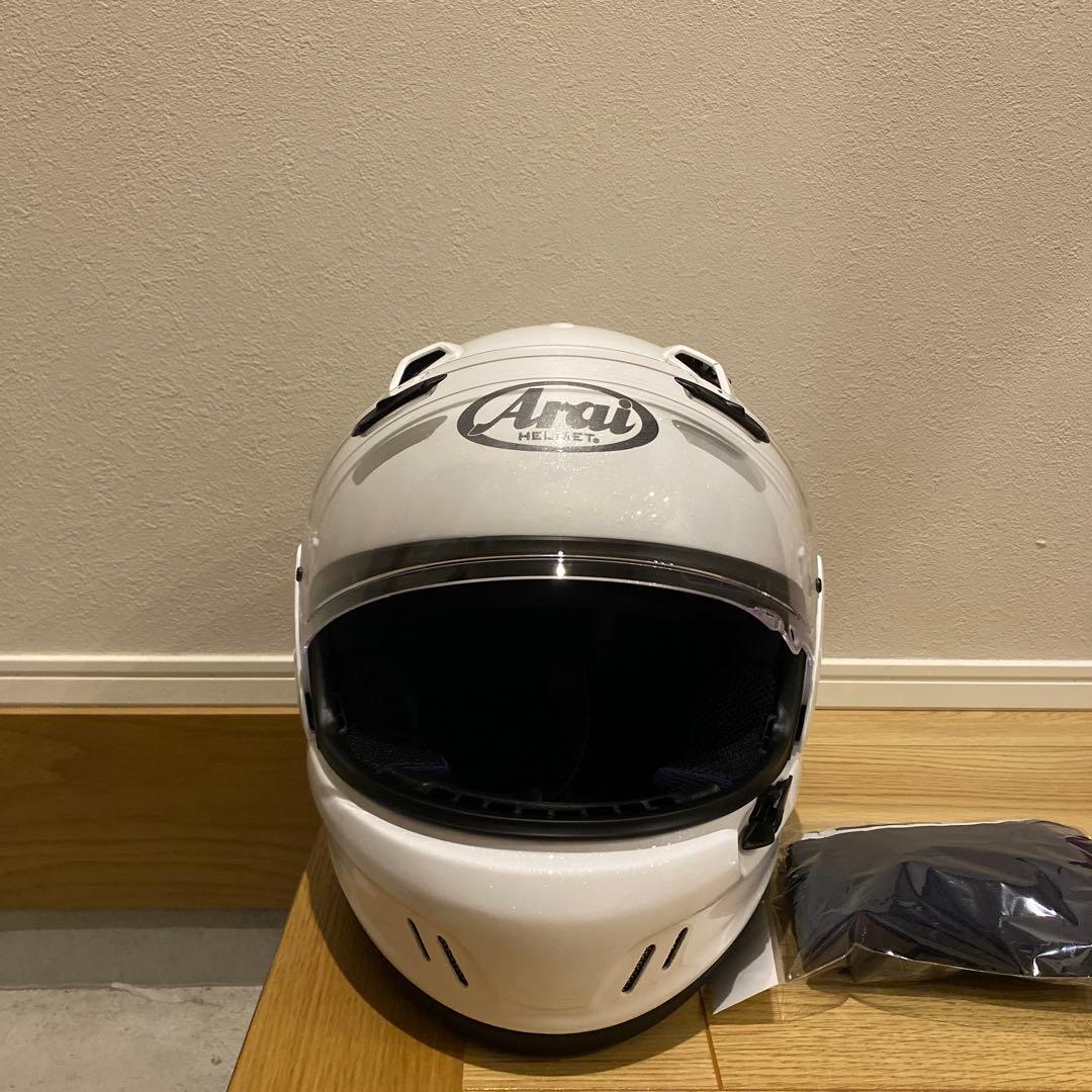 ※vegaさま専用 Arai XDフルフェイスヘルメット ホワイト　傷あり