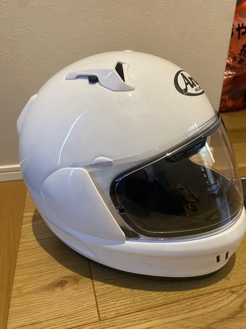 ※vegaさま専用 Arai XDフルフェイスヘルメット ホワイト　傷あり