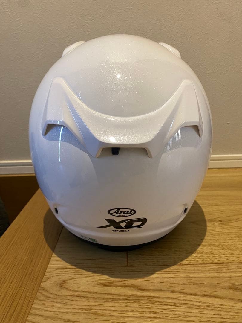 ※vegaさま専用 Arai XDフルフェイスヘルメット ホワイト　傷あり