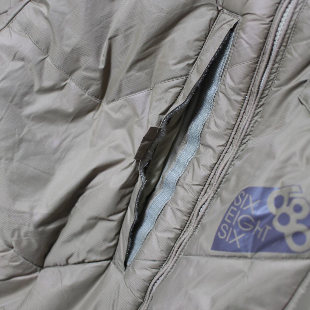 【変色有り 中綿入り】高機能【M】US 686 スノーボード ダウンジャケット