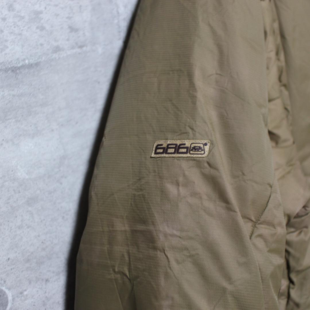 【変色有り 中綿入り】高機能【M】US 686 スノーボード ダウンジャケット