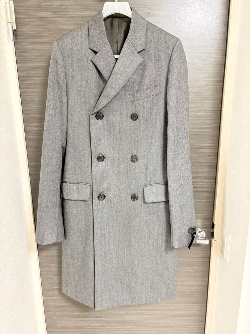 PRADA プラダ　2015aw ダブルチェスターコート　44