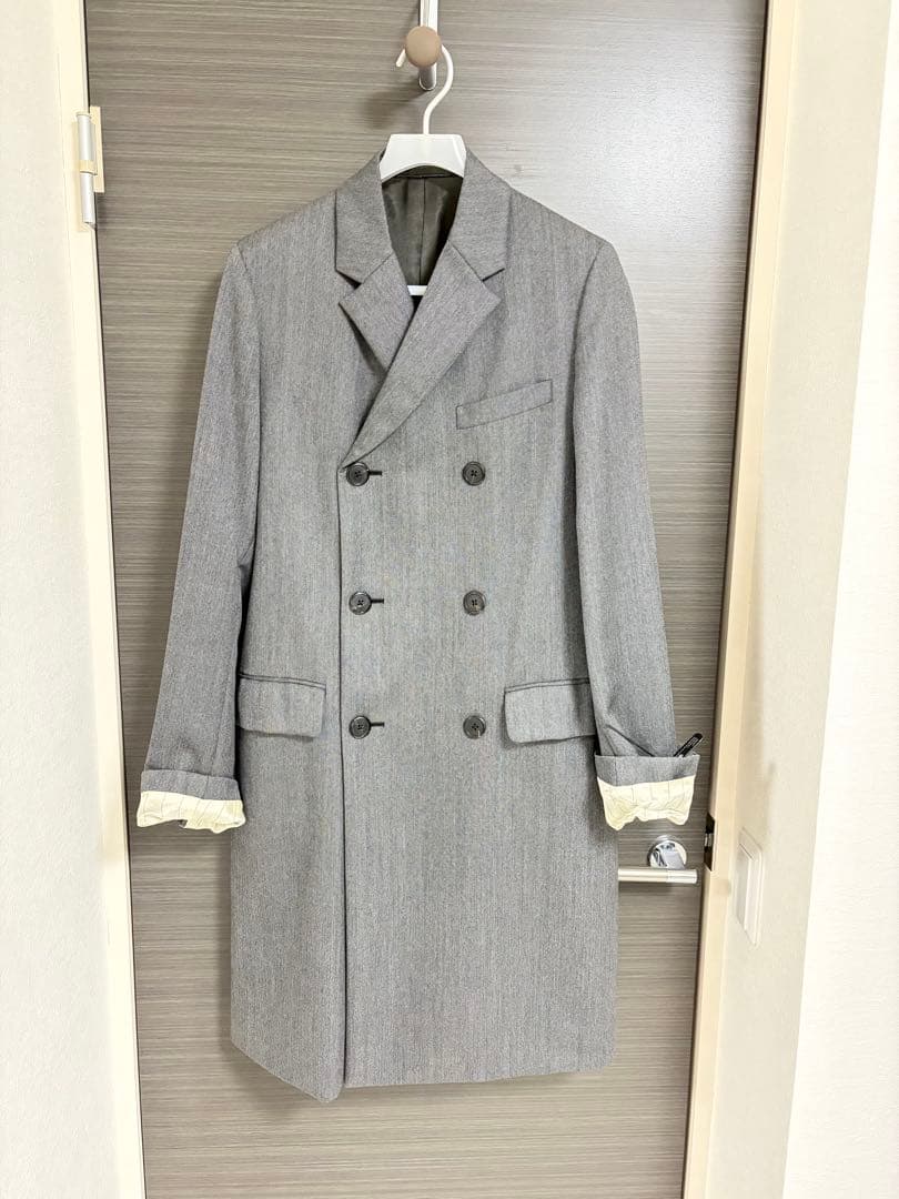 PRADA プラダ　2015aw ダブルチェスターコート　44