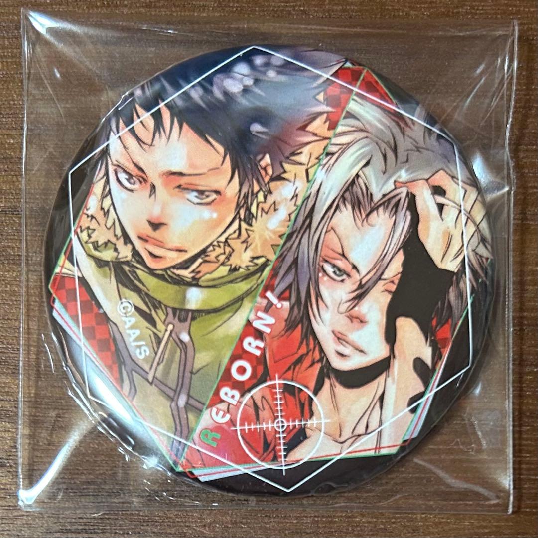 家庭教師ヒットマンREBORN 獄寺隼人 山本武 缶バッジ ジャンフェス