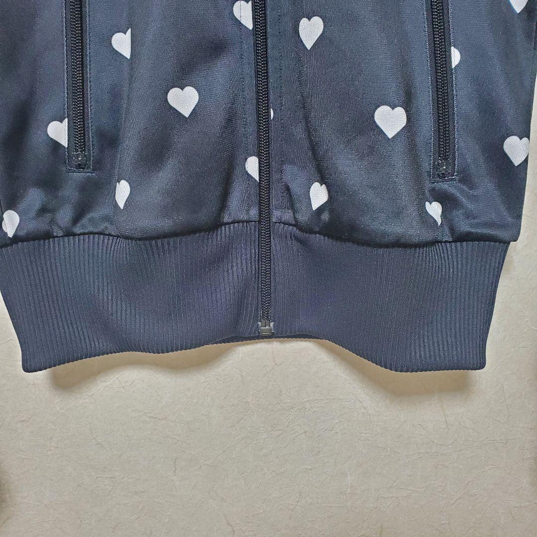 GW SALE価格【限定品】 adidas 希少モデル ハート柄ジャージ 黒 S