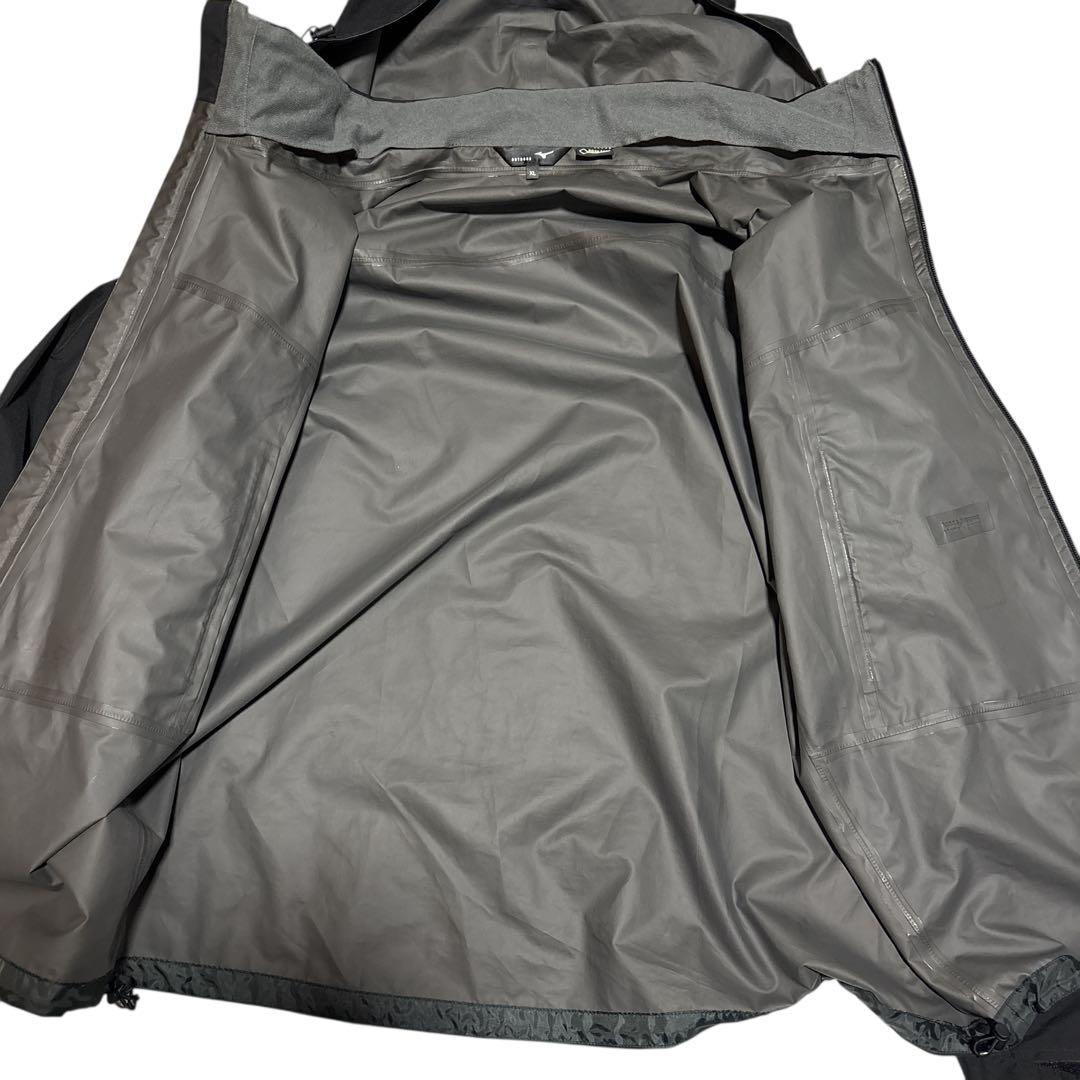 【美品】ミズノ GORE-TEX ゴアテックス レインスーツ 上下セット XL
