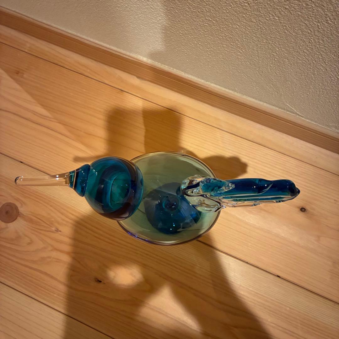 置物 Birds by Toikka ANO Turquoise Scope 25th