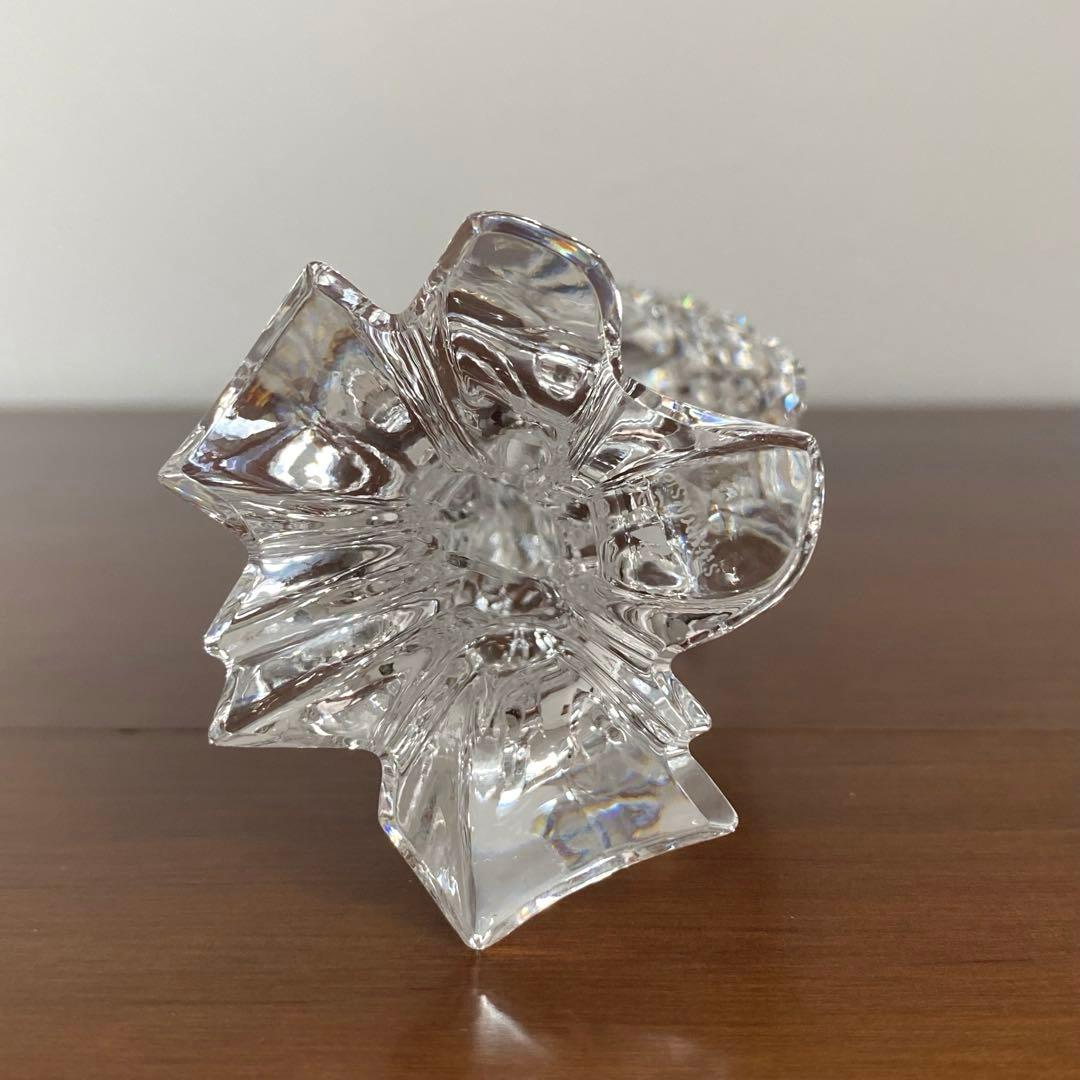 【訳あり】SWAROVSKI スワロフスキー クリスタル サギ 置物