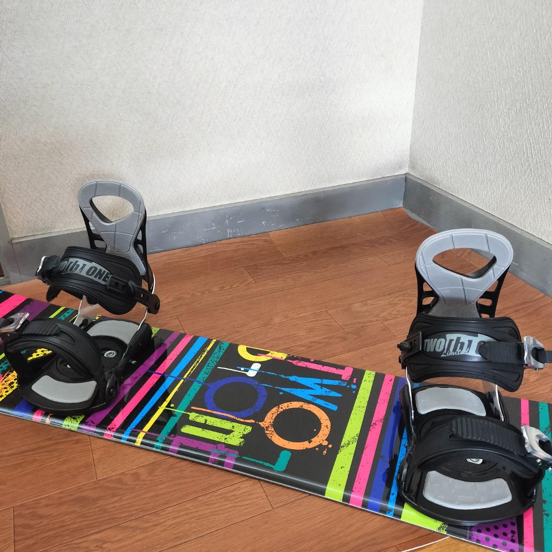 TWO B ONE スノーボード 151cm ビンディング付 初心者おすすめ