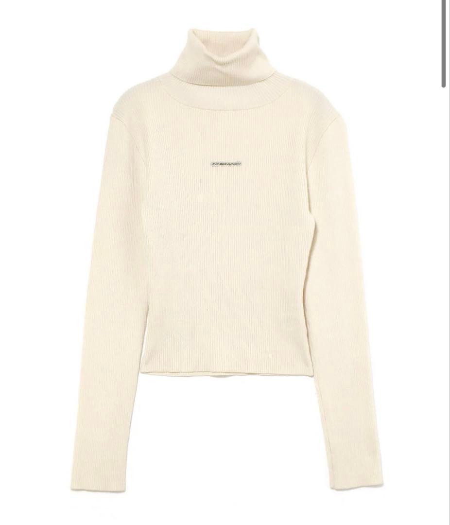 即日発送Mary turtle knit tops 新品タグ付き