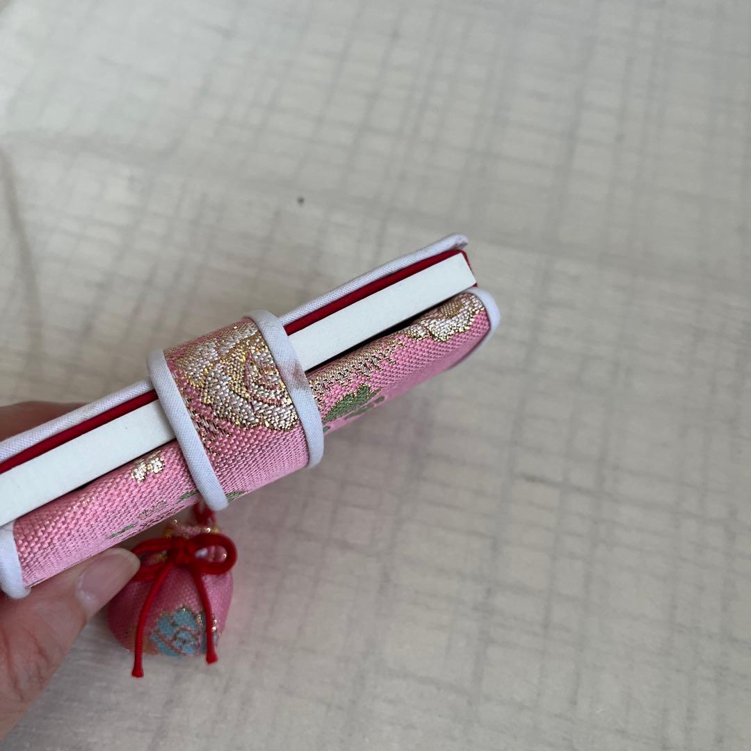 七五三　7歳　結び帯　バッグ草履　ハコセコセット