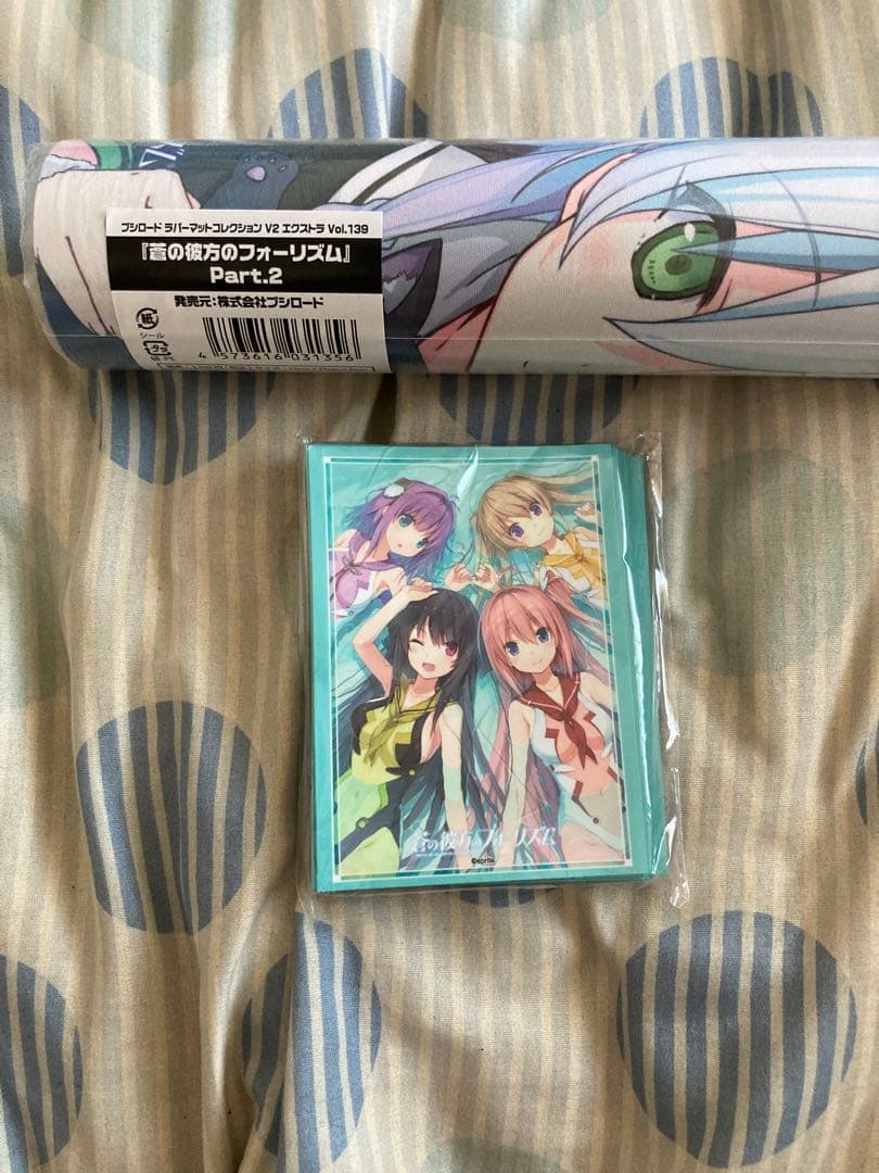 ブシロード コミケc106 蒼の彼方のフォーリズム スリーブ ラバーマット