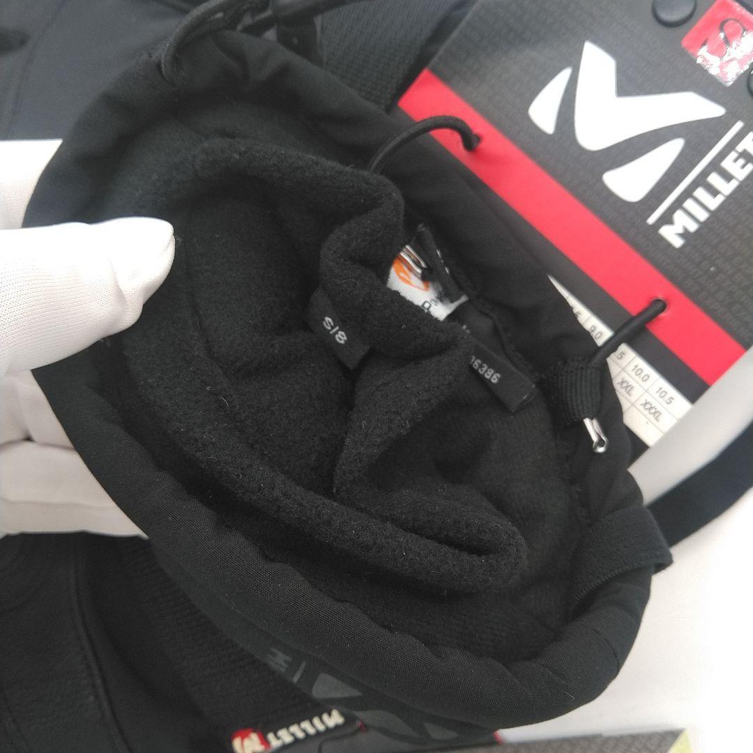 新品　ミレー　ロング 3 イン 1 ドライエッジ グローブ　雪山　本革　黒　Ｓ