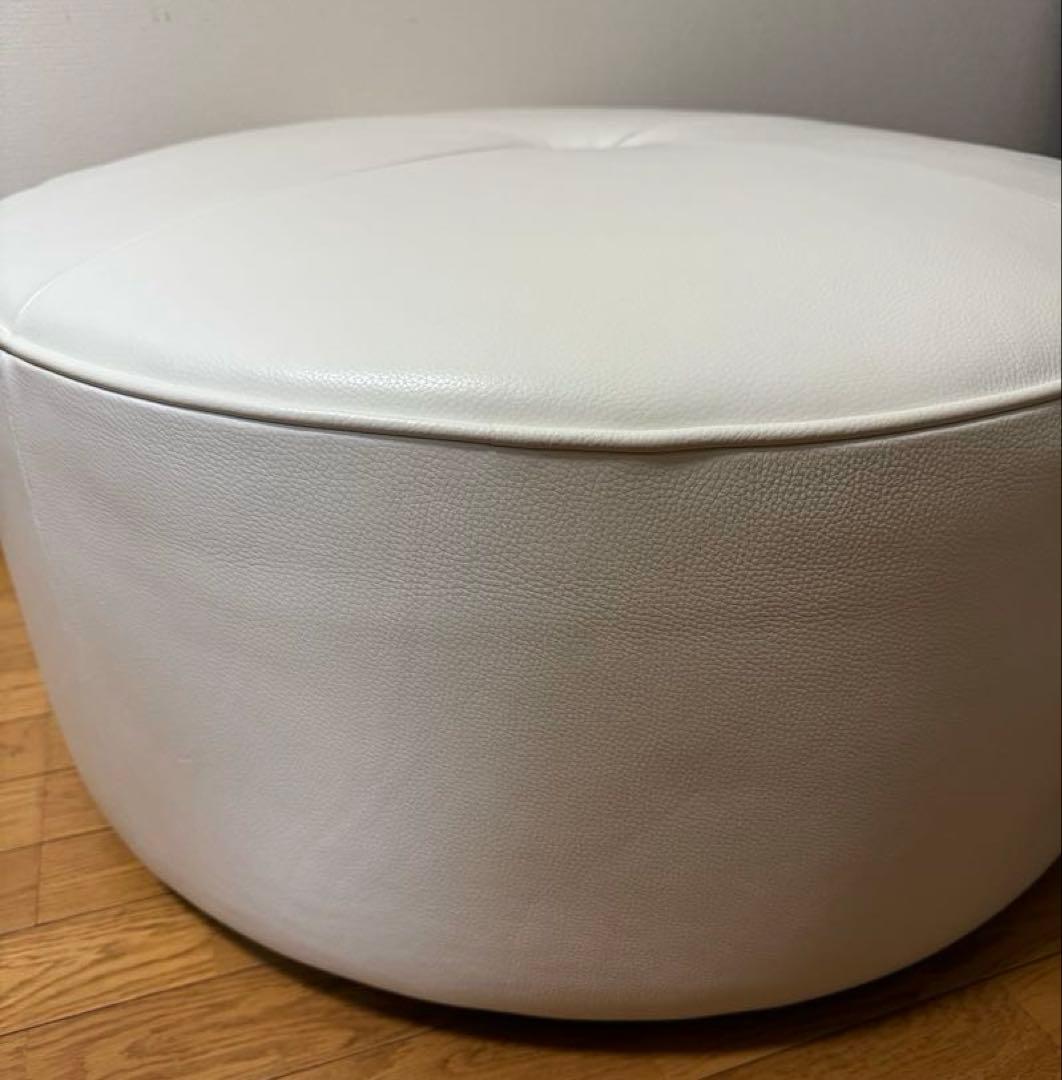 オットマン　スツール　レザー
