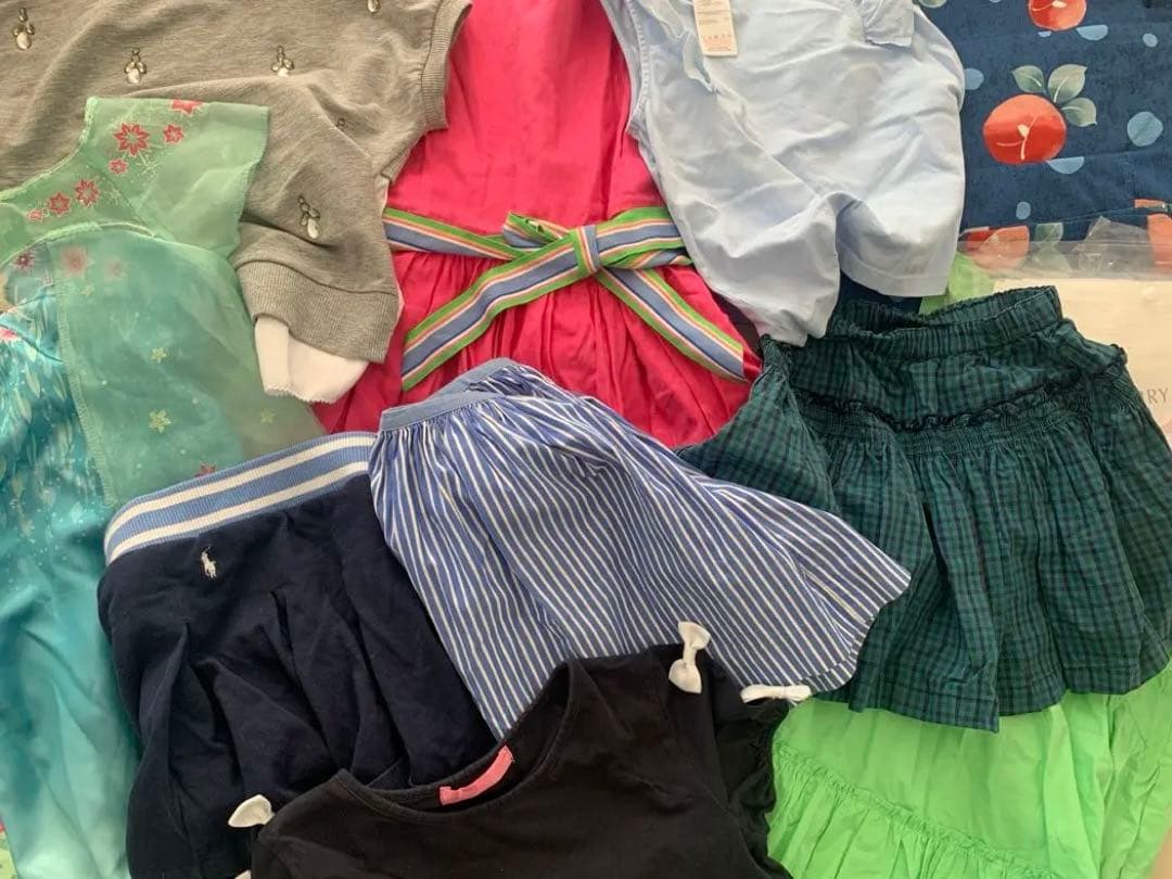 110 120 モナリザ ファミリア　キュロット　ジャカディ　エルサ　ドレス