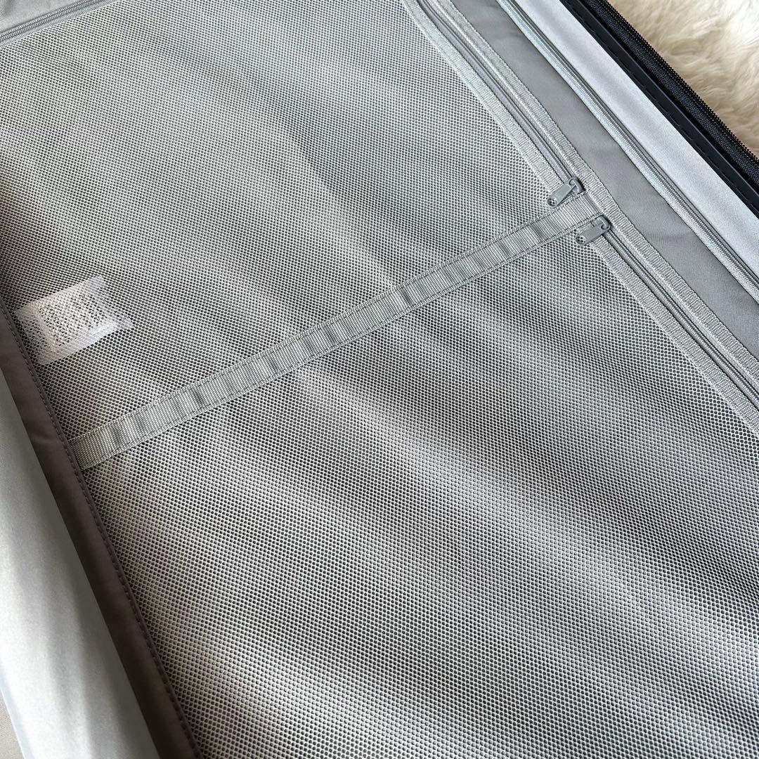 未使用　無印良品　バーを自由に調整出来るキャリー　75L 4輪　ベージュ