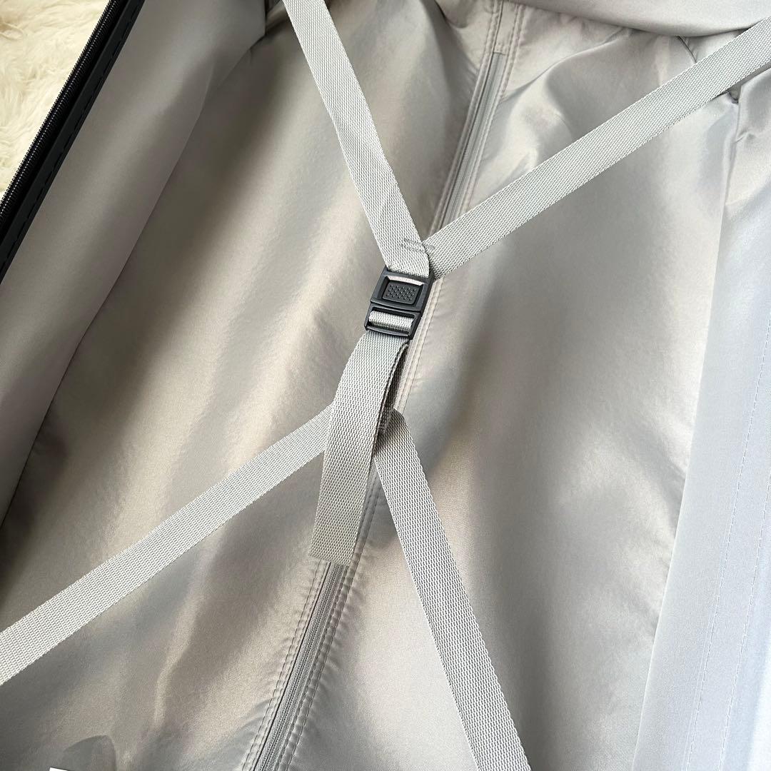 未使用　無印良品　バーを自由に調整出来るキャリー　75L 4輪　ベージュ