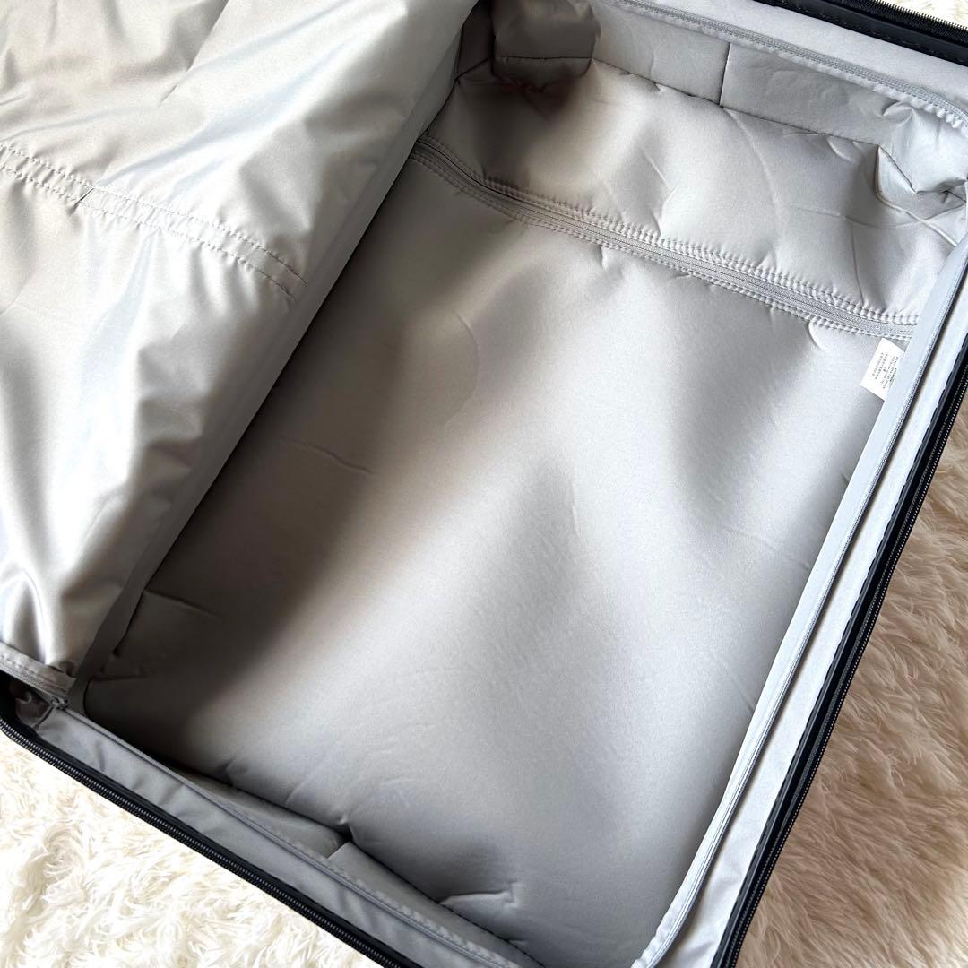 未使用　無印良品　バーを自由に調整出来るキャリー　75L 4輪　ベージュ