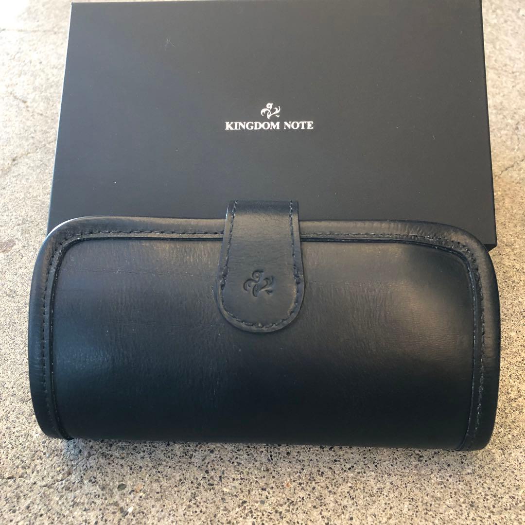 KINGDOM NOTE別注 INDUSTRIA ペンケース　オムレット6 黒