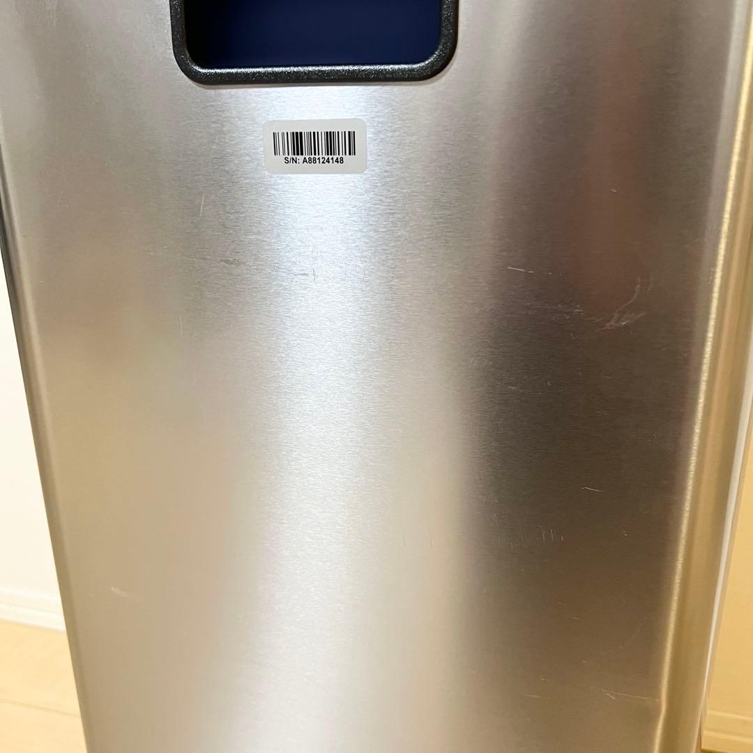 simplehuman レクタンギュラータッチバーカン 30L シルバー