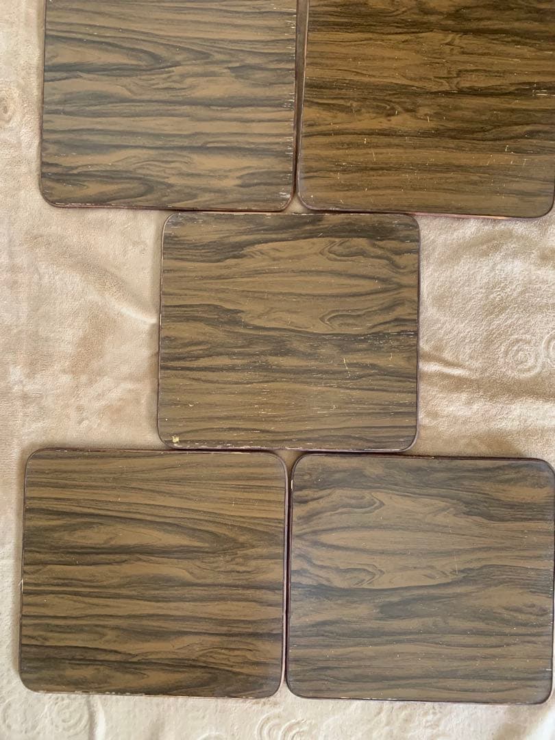 ラタン製5段シェルフ 棚板取り外し移動可能（棚板画像追加）