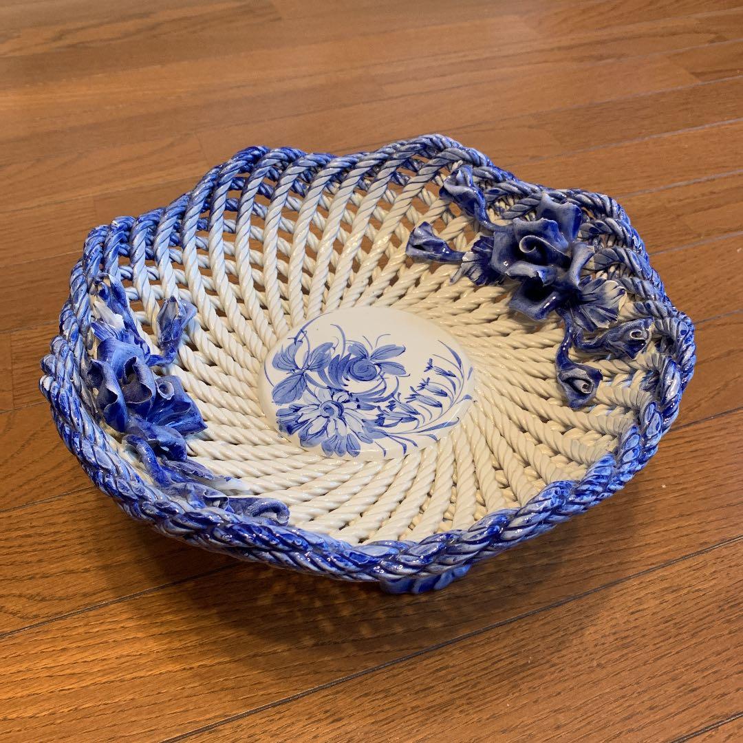 capodimonte 果物皿 盛り皿 イタリア製 陶器