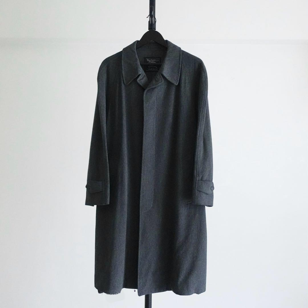 1960s 70s Burberry’s ウールステンカラーコート　英国製