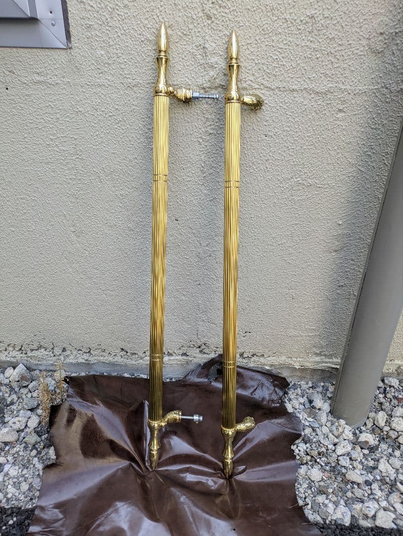 真鍮製 union社 高級ドアノブ アンティーク ヴィンテージ