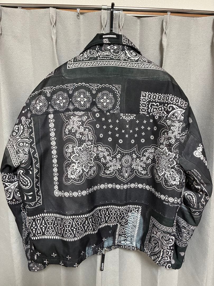 NEIGHBORHOOD ペイズリーダブルライダースジャケット