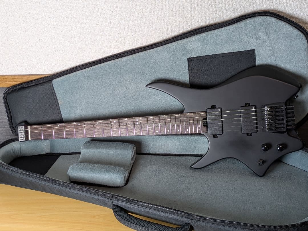 HEX N400 レフティ エレキギター ソフトケース付き