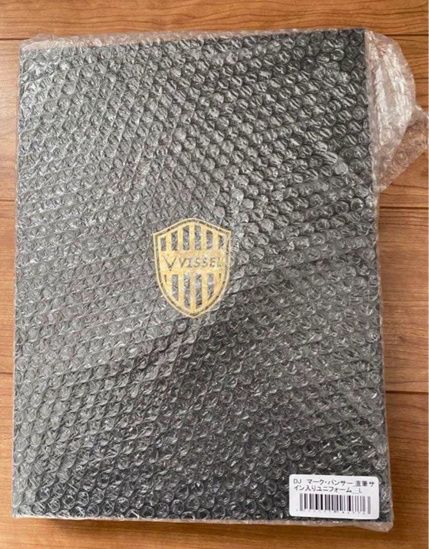 ヴィッセル神戸　ユニフォーム　マークパンサー直筆サイン入り