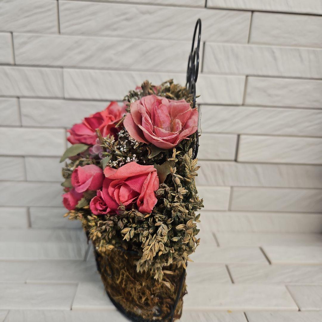 フラワーアーチストMACHIKOお花の置物　&　壁掛けフラワー　倉庫保管品未使用