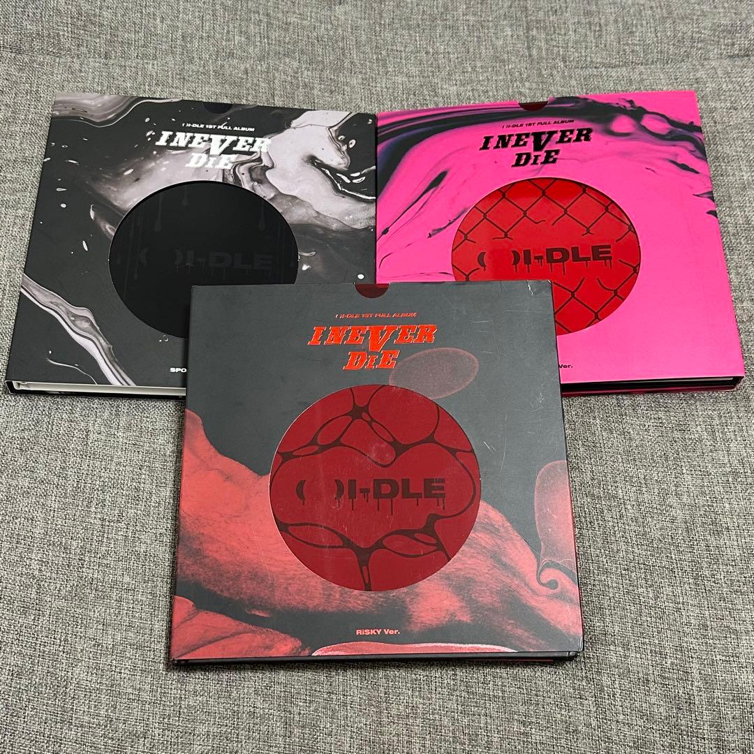 (G)I-DLE I NEVER DIE 3形態セット