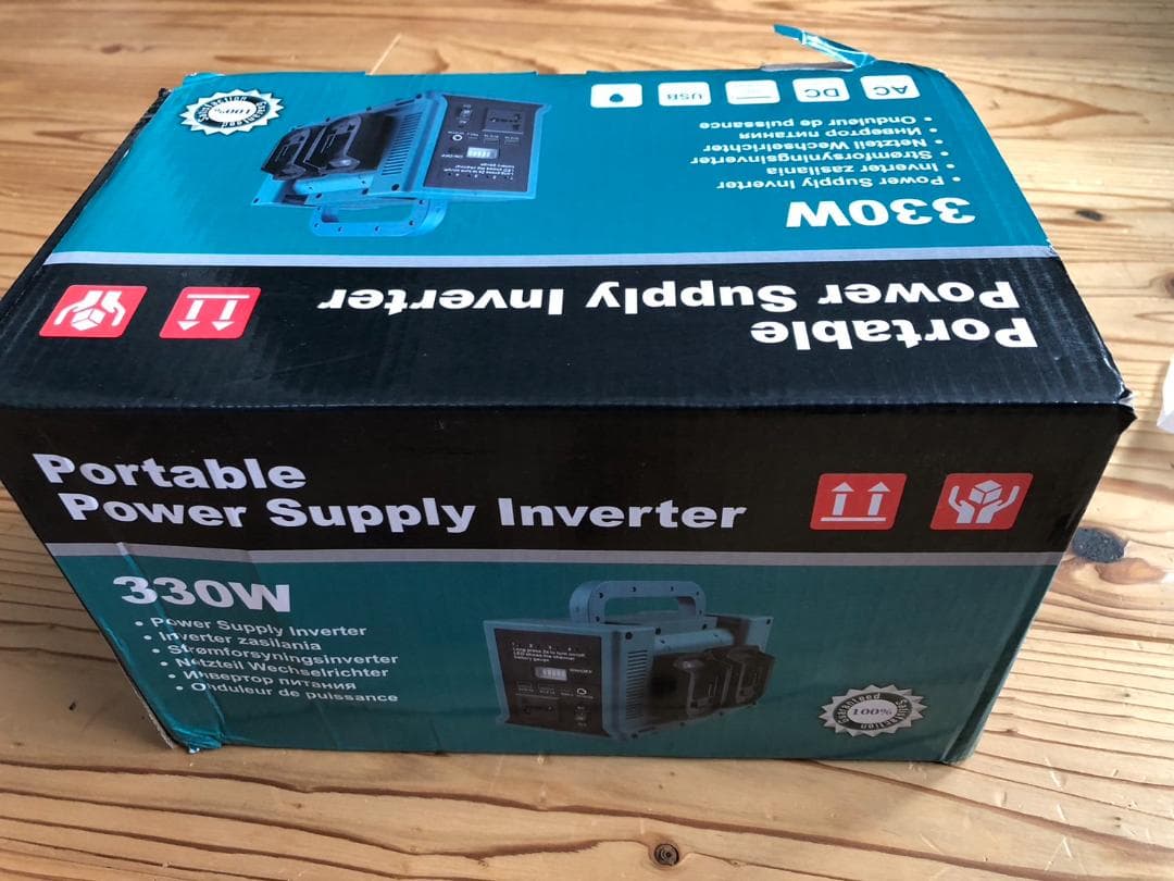 マキタ対応 インバーター　ポータブル電源　バッテリー