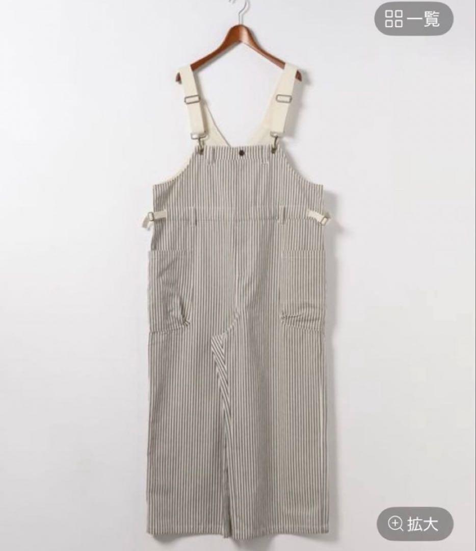 ニコアンド[Make stuff '24]てぃら チノワークサロペット