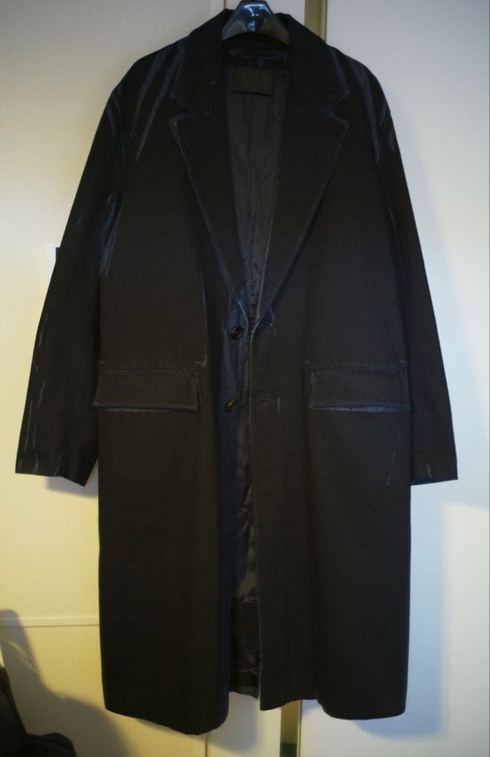 本日で出品取り下げ　プラダ　チェスターコート