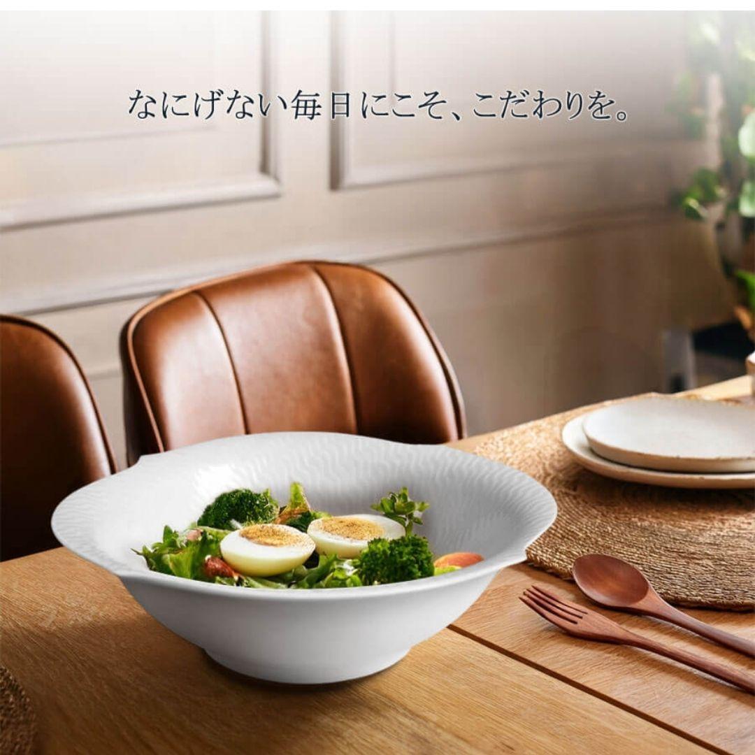 【MEISSEN マイセン】波の戯れ サラダボウル 27cm 　44000円