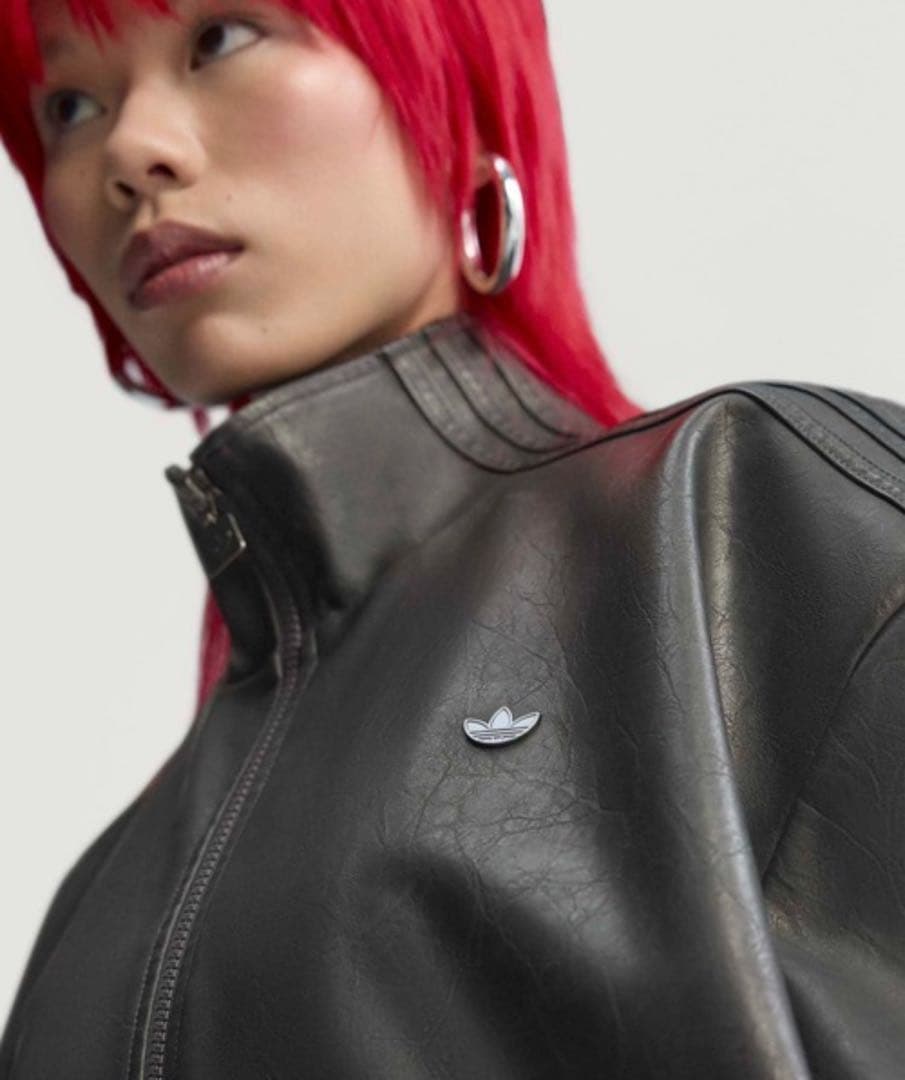 プレザー ファイヤーバード オーバーサイズ トラックトップ adidas