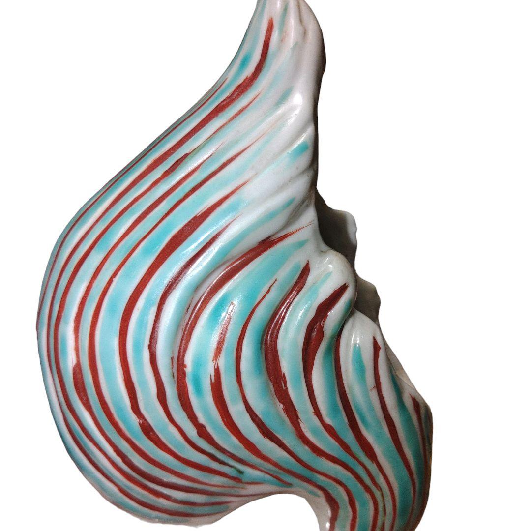 古伊万里　柿右衛門様式　獅子置物