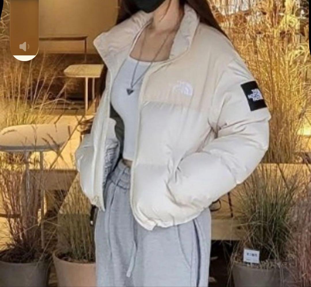 THE NORTH FACE ベージュ ダウンジャケット Sサイズ