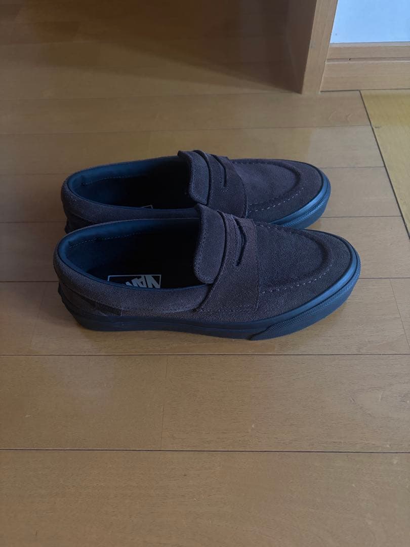 vans ローファー brown
