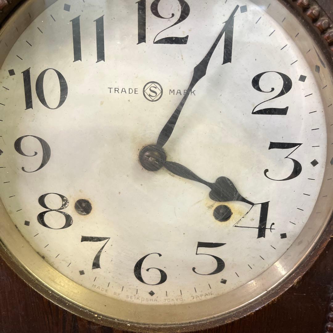 精巧社　SEIKO ゼンマイ時計　ボンボン時計　昭和レトロ　アンティーク品